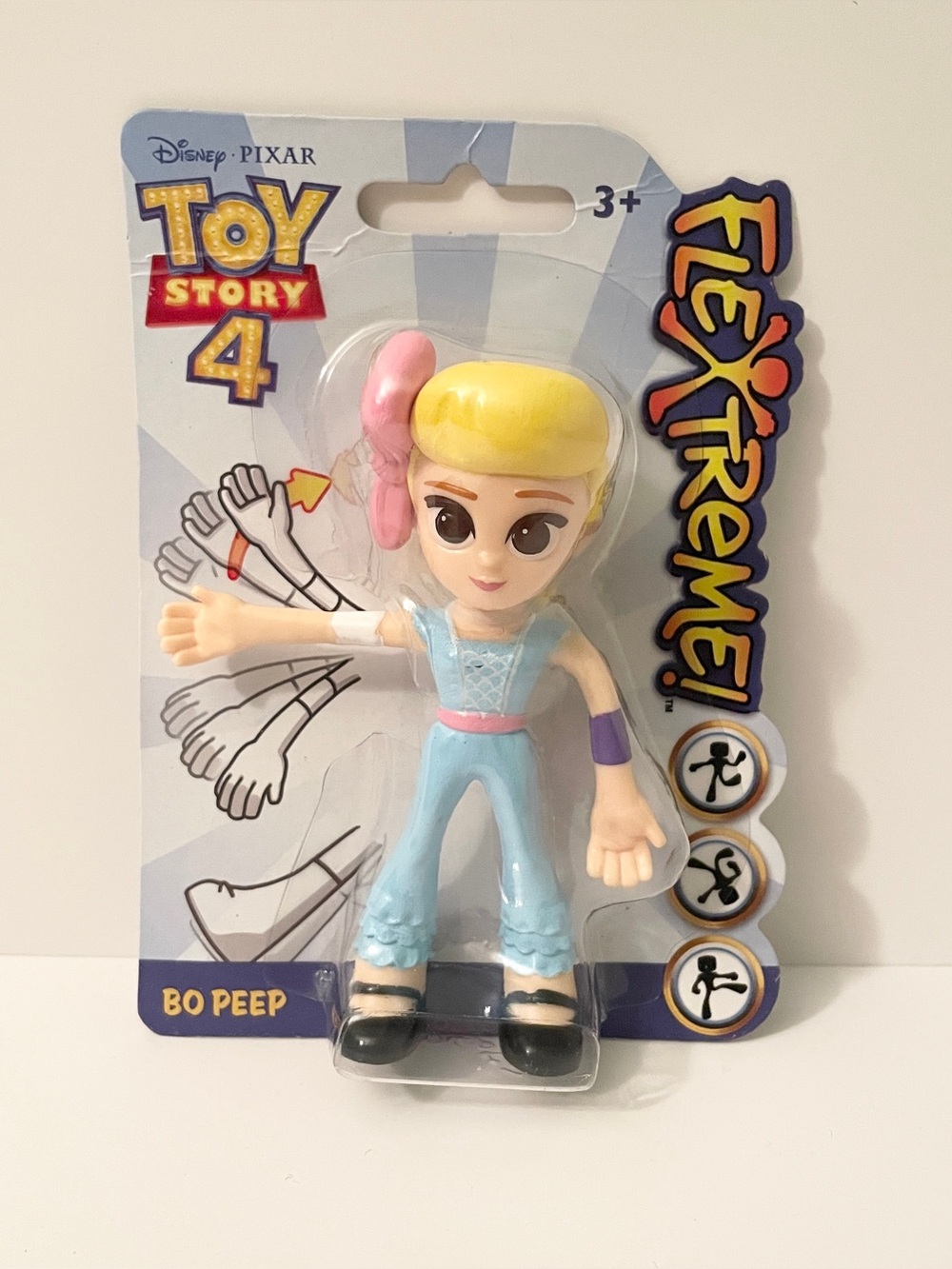 Disney Pixar Toy Story 4 FleXTreme Bo Peep Bendable Action Figure Mattel